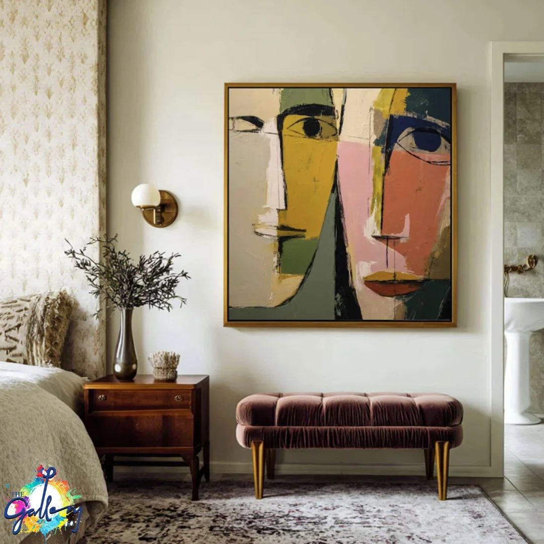 Abstract Faces Art Collection