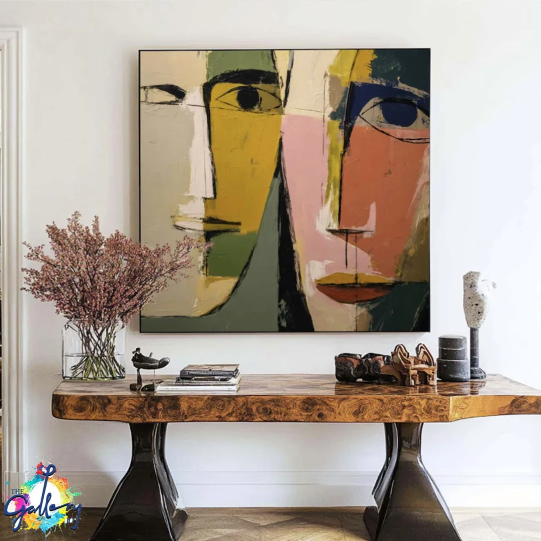 Abstract Faces Art Collection