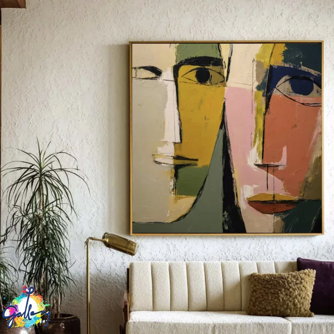 Abstract Faces Art Collection