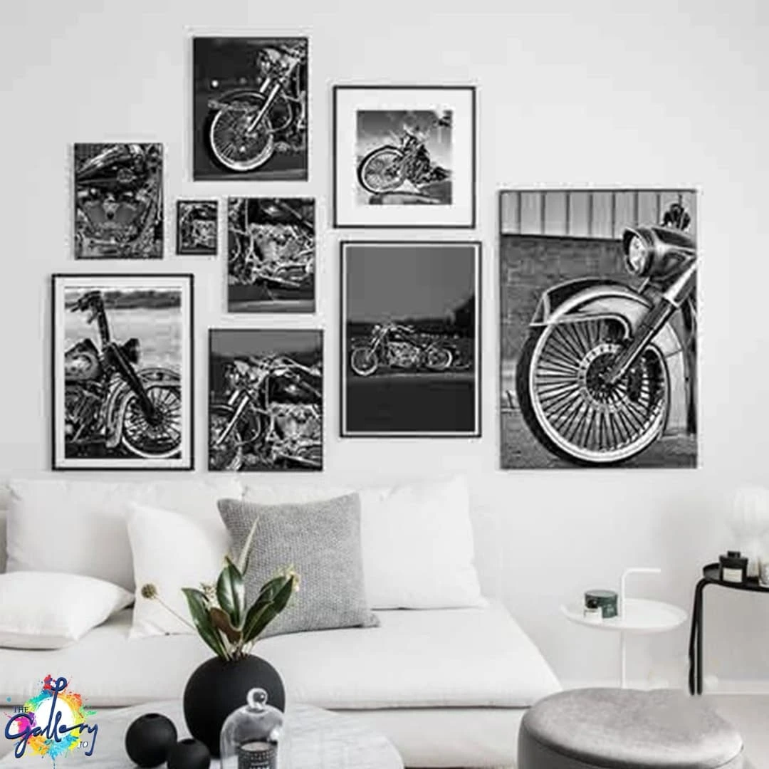 Motorcycle & Chopper Art Collection