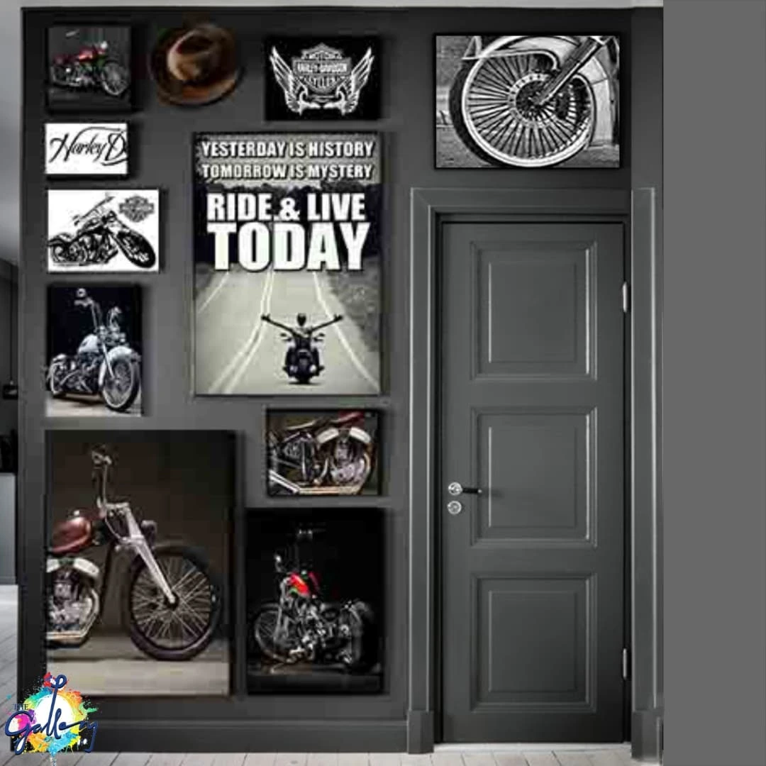 Motorcycle & Chopper Art Collection