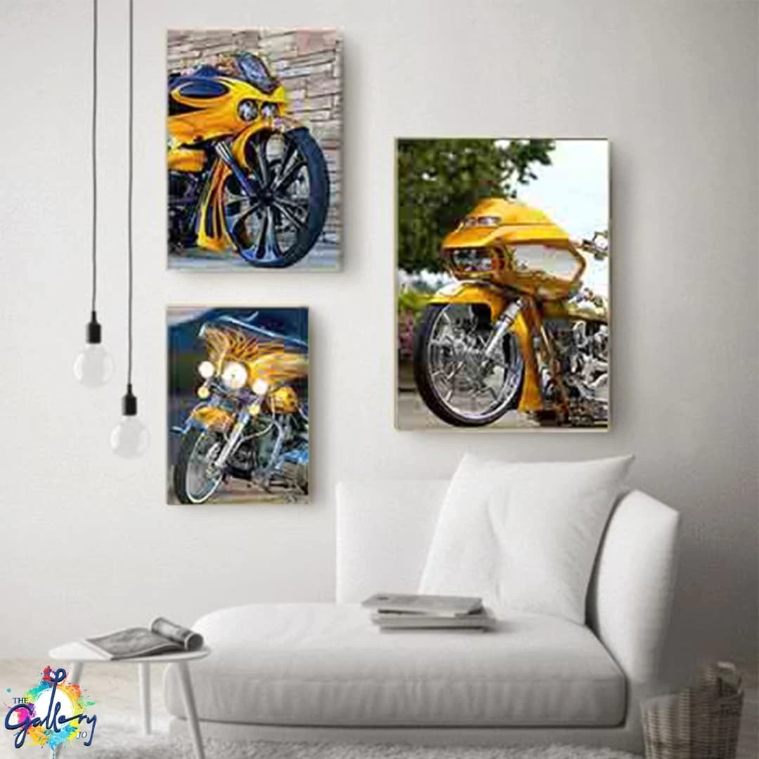 Motorcycle & Chopper Art Collection